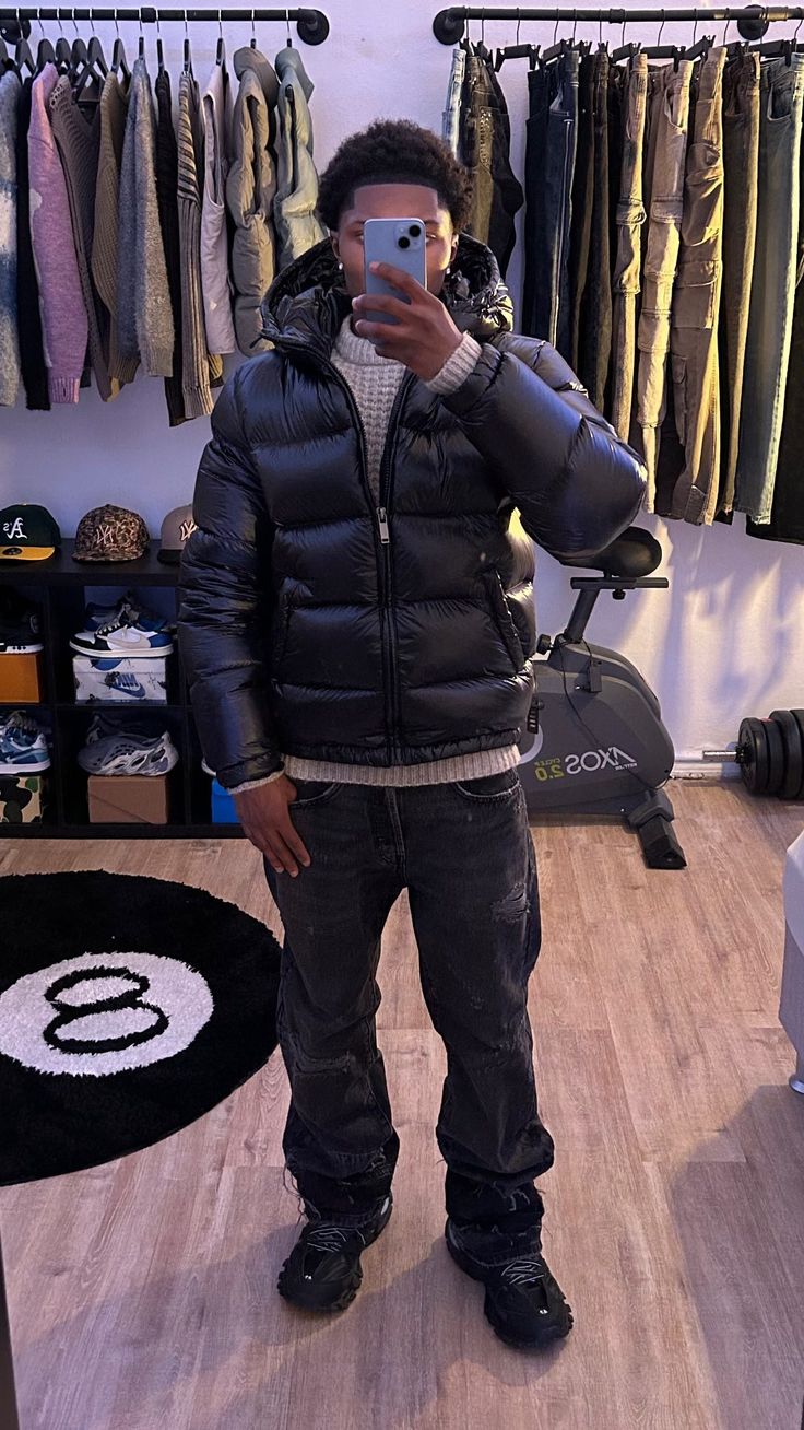 WW | Entenfedern Pufferjacke Für Männer