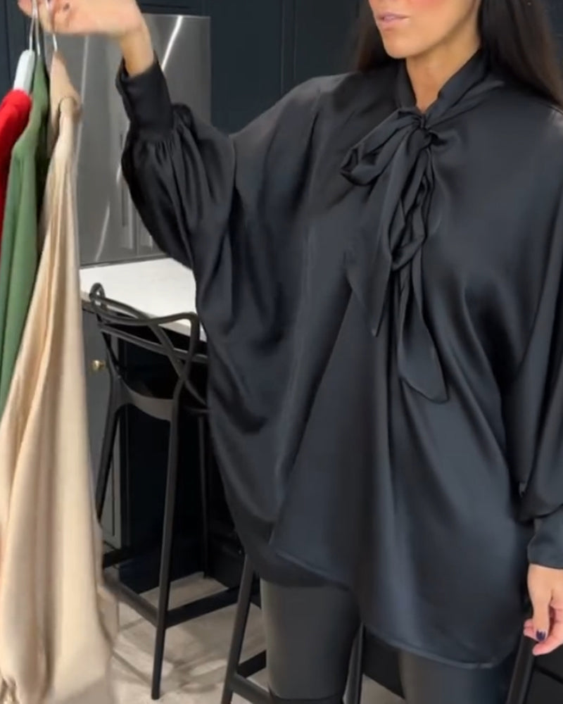 WW | Bandkragen und Elegante Bluse