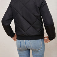 WW | Argyle-Muster Bomberjacke für Frauen