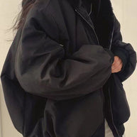 Bequeme Fleece-Wende-Hoodie-Jacke