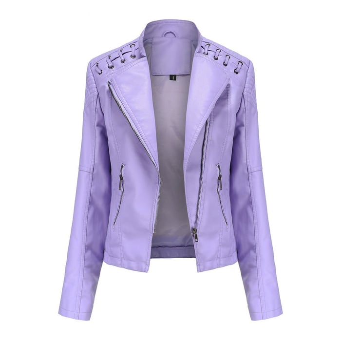 W&W Mode | Gewaschene Lammfell-Lederjacke