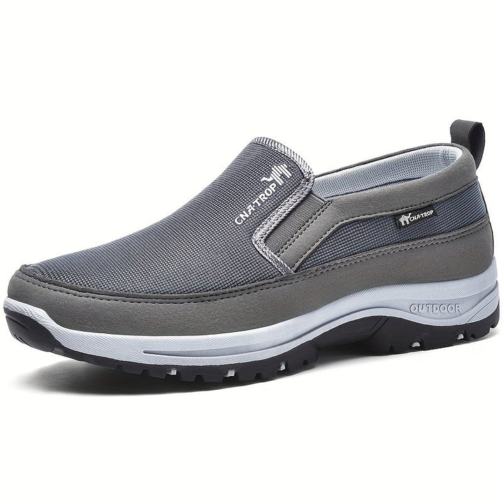 W&W Mode | Herren Slip on Sneaker Loafer Atmungsaktiv Und Bequem