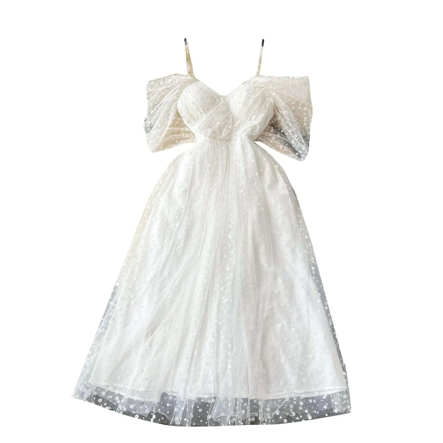 WW | Weißes Kleid Luxus französisch