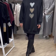 WW | Shift Herz Muster Lässig