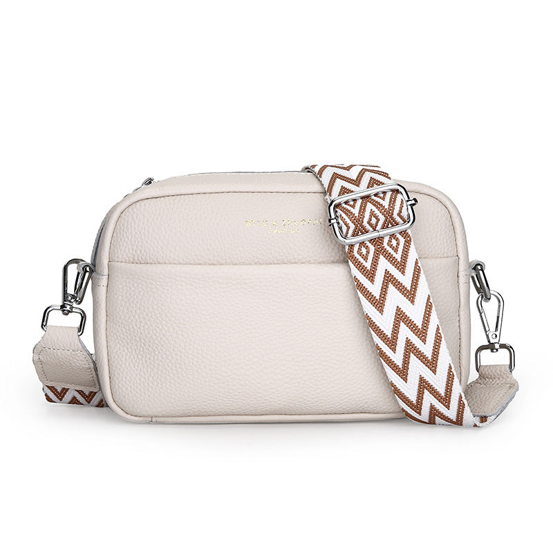 WW | Schlichte Schultertasche Aus Veganem Leder Im Kleinen Quadratischen Format
