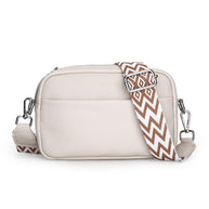 WW | Schlichte Schultertasche Aus Veganem Leder Im Kleinen Quadratischen Format