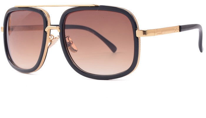 WW | Luxus Herren Sonnenbrille Mit Quadratischem Rahmen