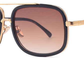 WW | Luxus Herren Sonnenbrille Mit Quadratischem Rahmen