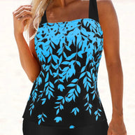 WW – Tankini mit Blattmuster