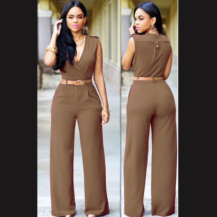 W&W Mode Damenmoden-Jumpsuit mit Einteiler-Hose