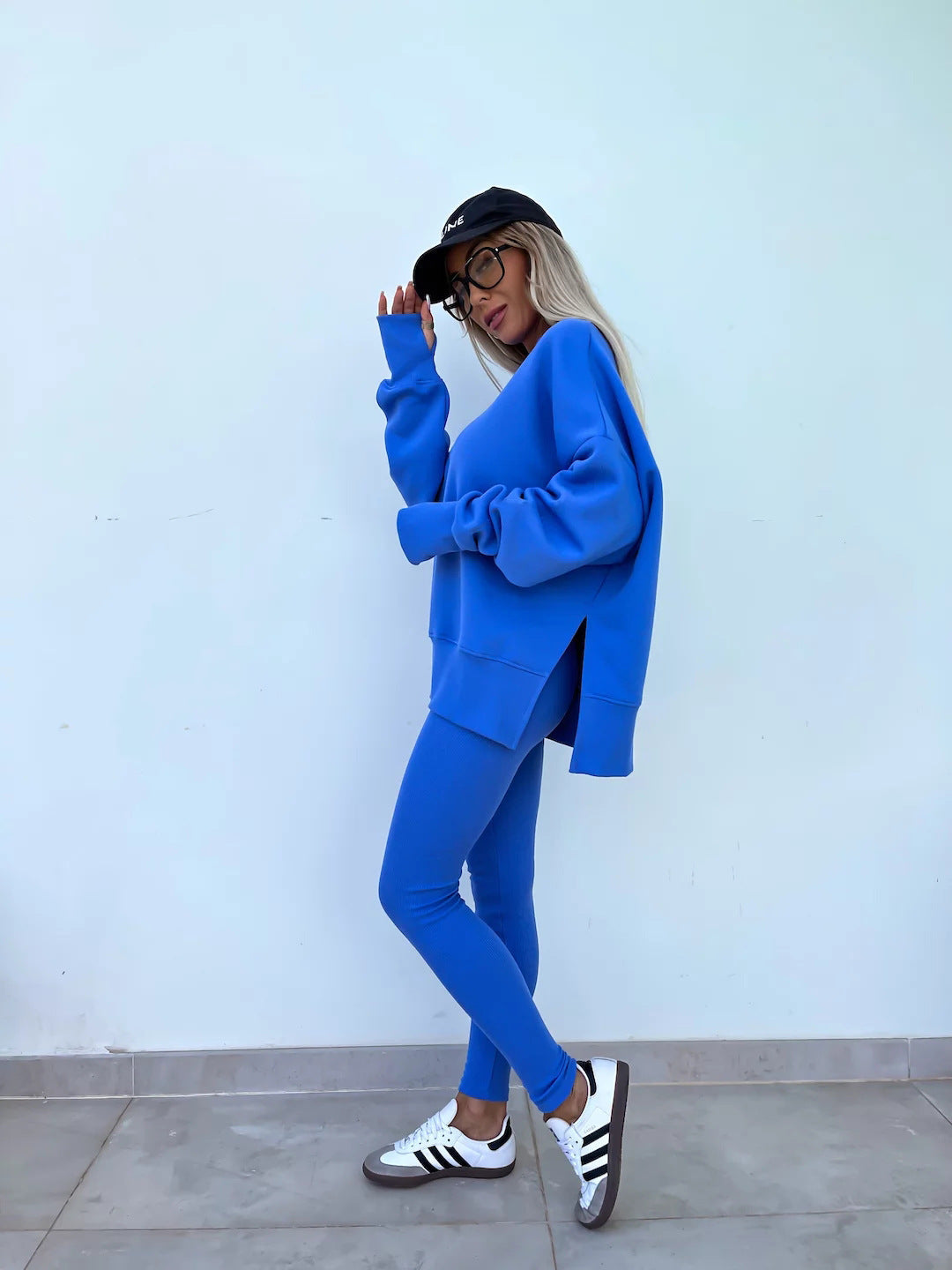 WW | Damenanzug Im Lockeren Stil Mit Langen Ärmeln – Winterset