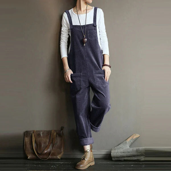 WW | Lässiger Cord Jumpsuit Design