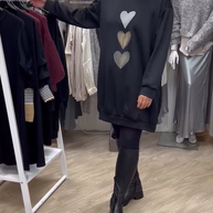 WW | Shift Herz Muster Lässig