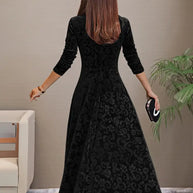 WW - Elegantes ausgestelltes A-Linien-Kleid