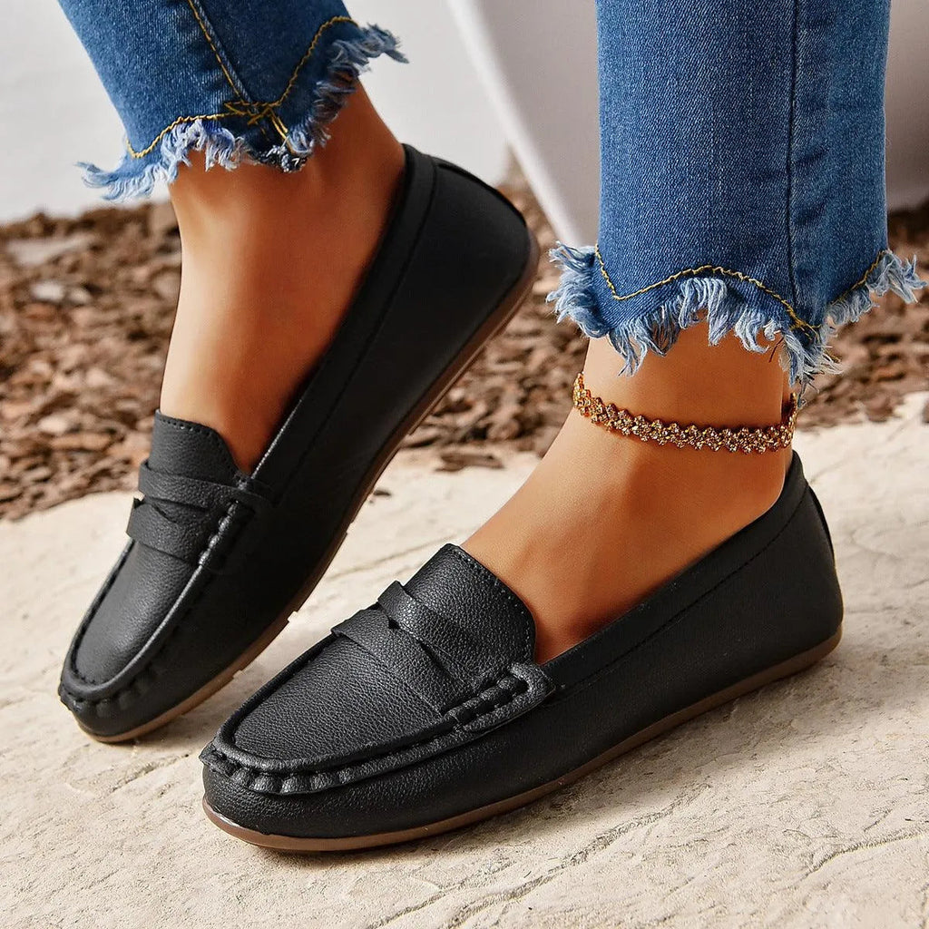 WW | Gommino Flat Crossed Soft Sole Women