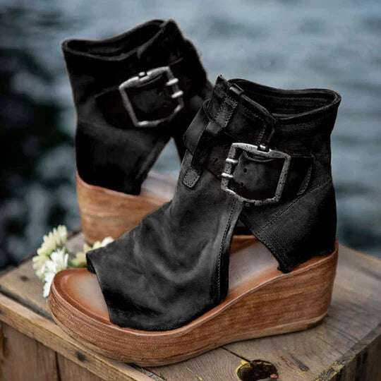 W&W Mode | Boho Keilsandalen Für Damen