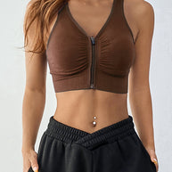 WW | Sport Bh mit Reißverschluss für Frauen