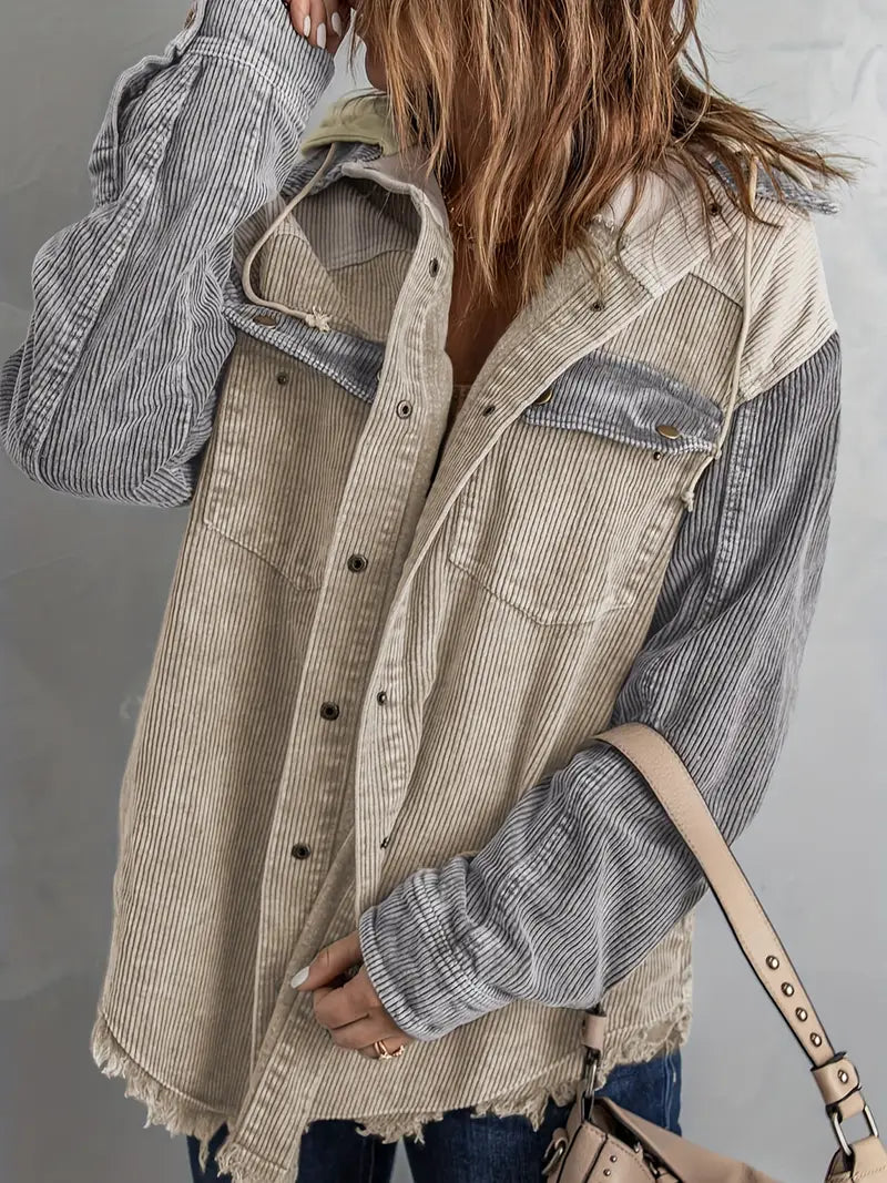 Mühelos und trendige Jacke