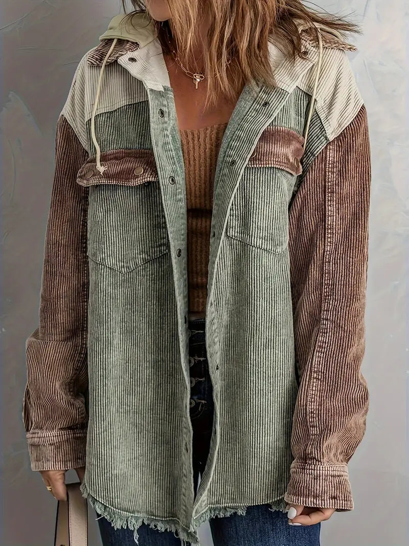 Mühelos und trendige Jacke