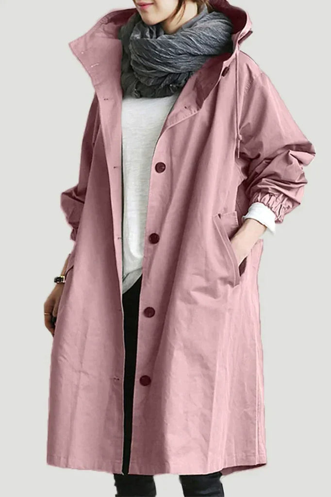 WOLFF - Trenchcoat mit Kapuze