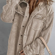 Mühelos und trendige Jacke