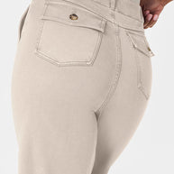 WW | Hochtaillierte Jeans Mit Taschen Klassisch, Stilvoll Und Vielseitig