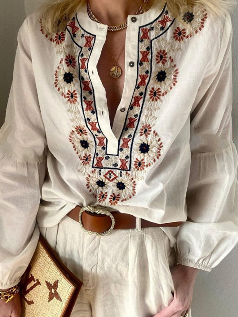 WW | gestickte Boho-Tunika für Sommergefühle