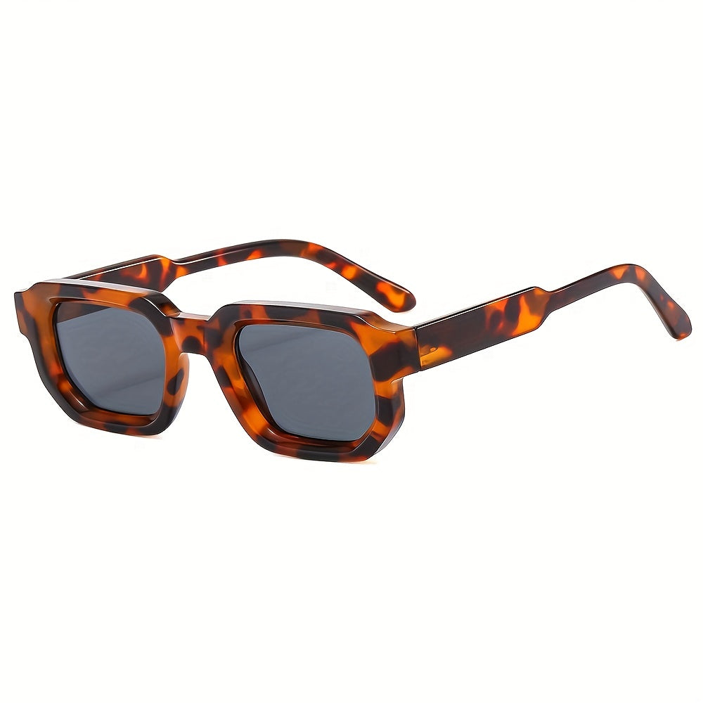 WW | Neue Retro Sonnenbrille Mit Quadratem Rahmen Für Herren