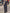 Langes Kleid mit Revers und Seitenschlitz