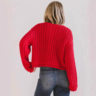 WW | Cozy Chic women's cardigan with buttons and pockets