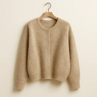 WW | braune Damenstrickjacke