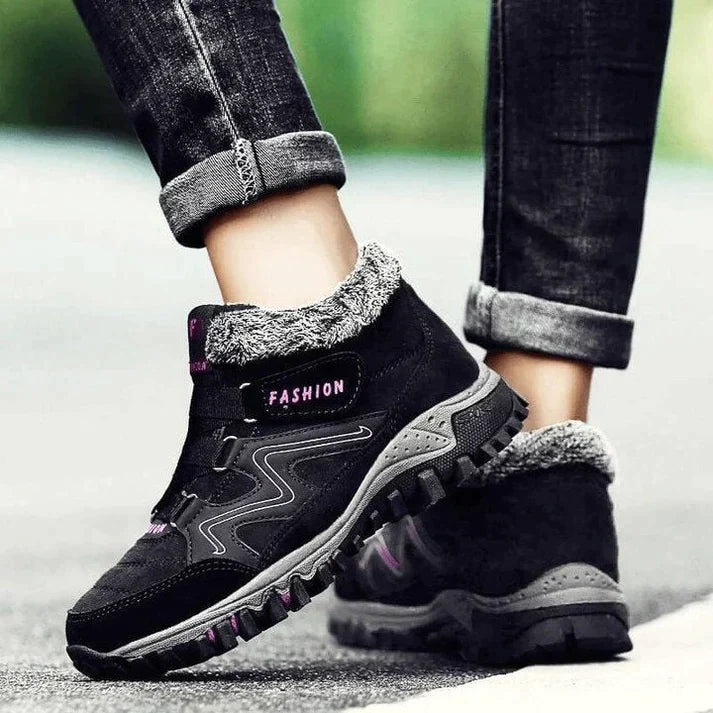 W&W Mode | Leder Stiefeletten