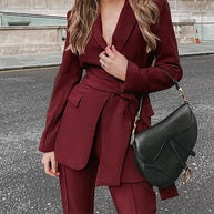 WW | Luxus Blazer Mit Gürtel