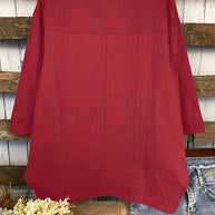 WW | Freizeitbluse mit Rundhalsausschnitt für Den Frühling