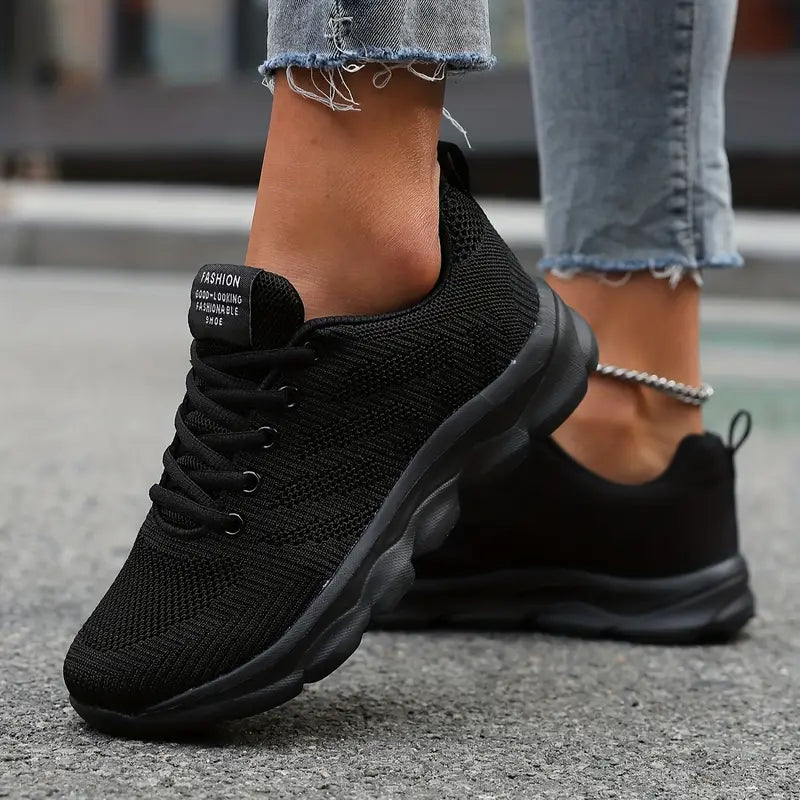 WW | Komfortable Sportschuhe Strickmaterial Airflow