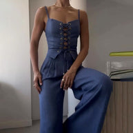 String Top & Hose Zweiteiliges Set