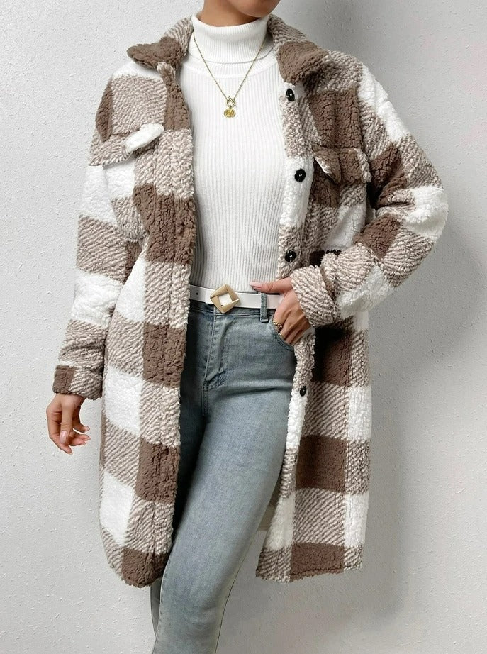 WW - Winterjacke Aus Teddyfell