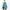 Damen eleganter Poncho mit frischem floralem Design und fransigen Kanten WW