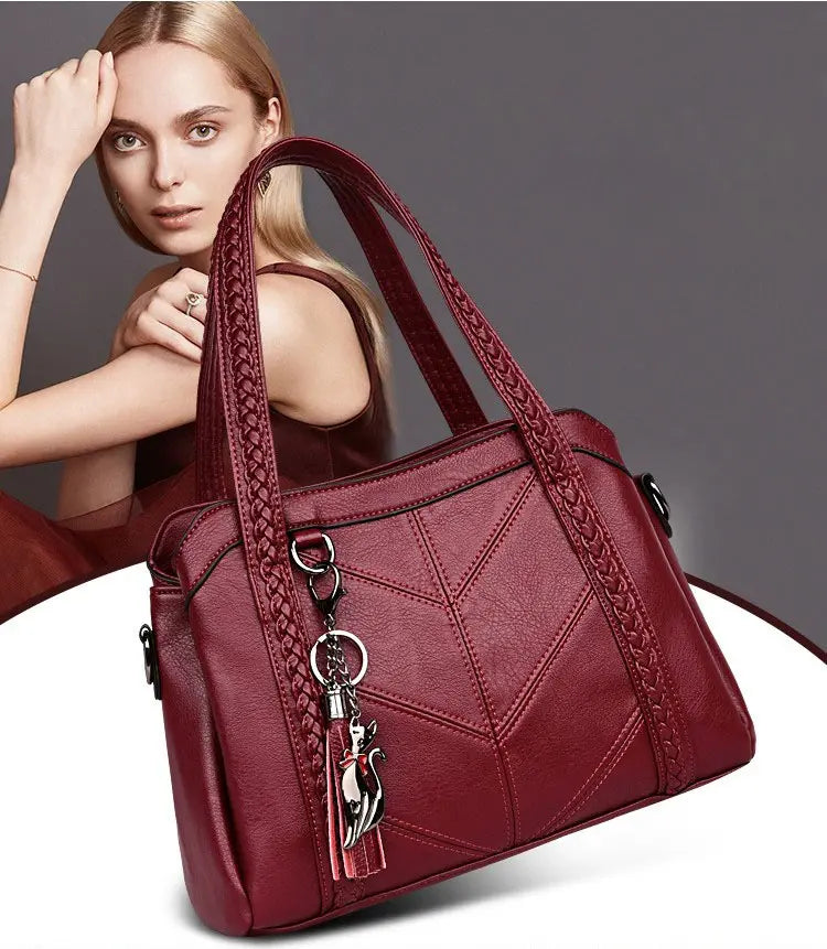 WW | Lederhandtasche Elegant Modisch