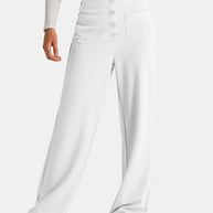 WW | Taille Weite Hose Mit Taschen Elegant Und Komfortabel
