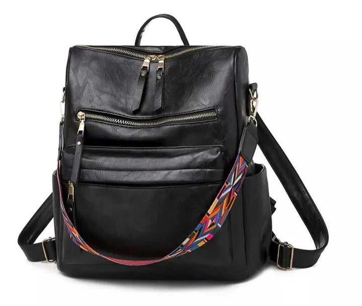 W&W Mode | Elegante Leder Rucksack