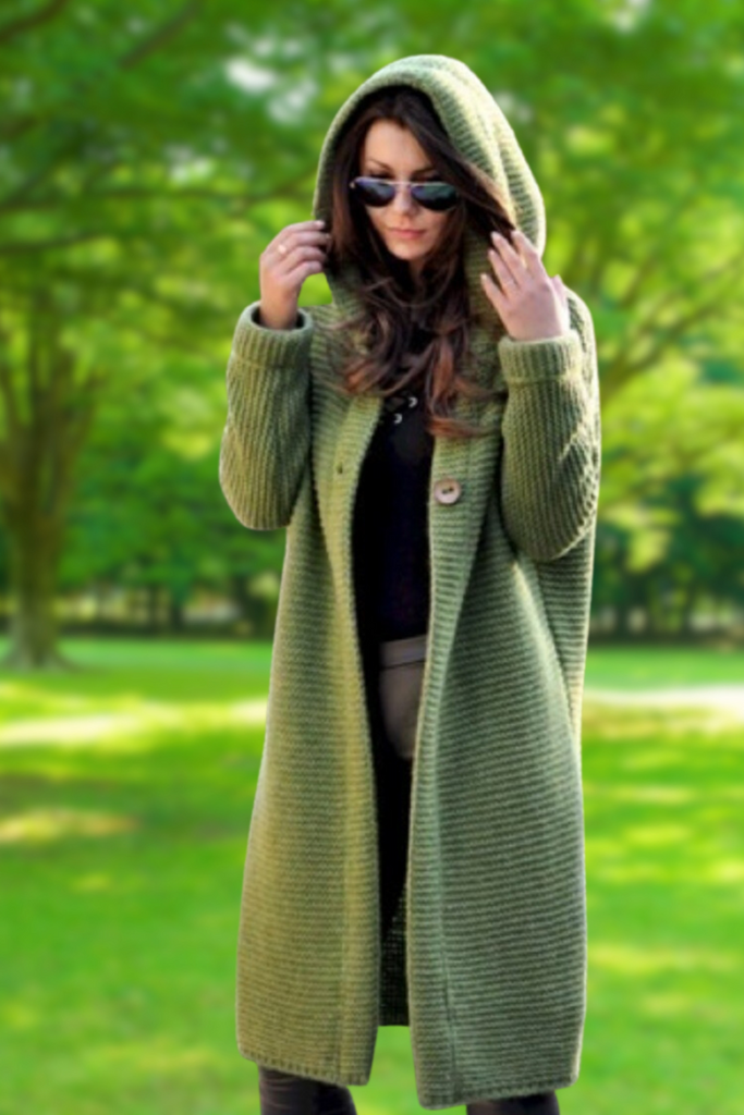 WW | Elegante Lange Strickjacke