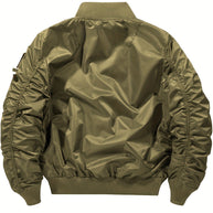 WW | Bomber Taktische Outdoorjacke Mit Stehkragen Für Herren - Perfekt für Outdoor-Aktivitäten