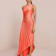 WW | One Shoulder Maxikleid