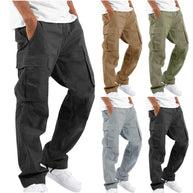 WW | Bequeme Herren Arbeitsbekleidungs Hose Mit Verstellbarem Bund Und Vielen Taschen