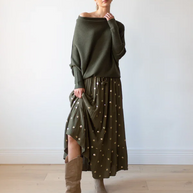 Mariemi™ - Asymmetrisch Drapierter Pullover