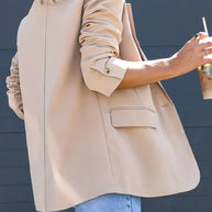 WW | Lässiger Blazer Mit Reverskragen