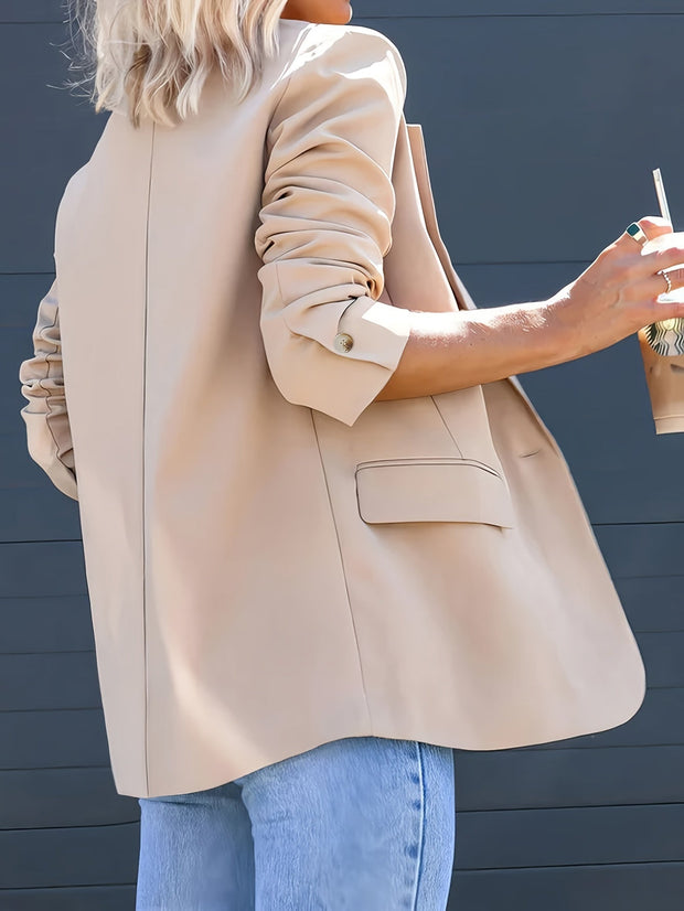 WW | Lässiger Blazer Mit Reverskragen