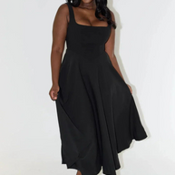 WW | A-Linien Kleid für Damen Midi
