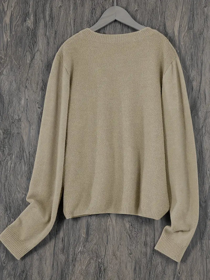 Damen-Strickjacke für vielseitige Kombinationen